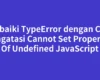 Perbaiki TypeError dengan Cara Mengatasi Cannot Set Properties Of Undefined JavaScript